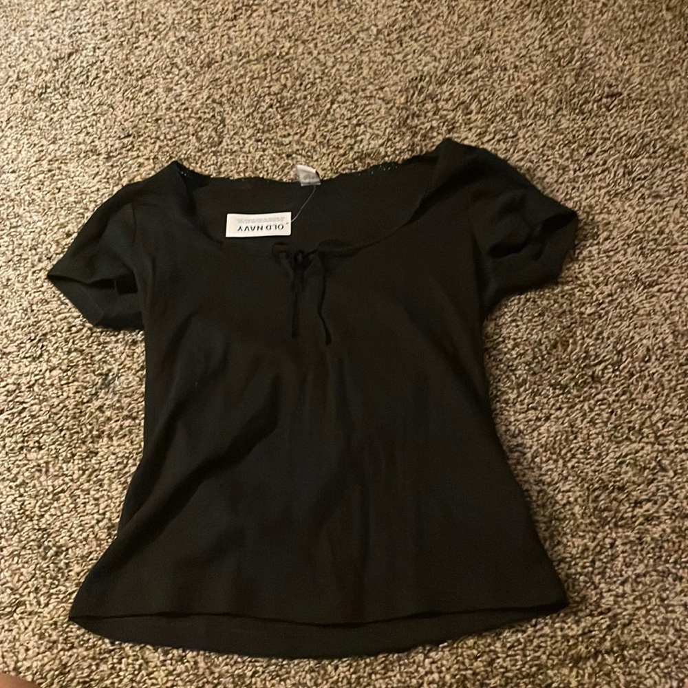 Old navy, black shirt
